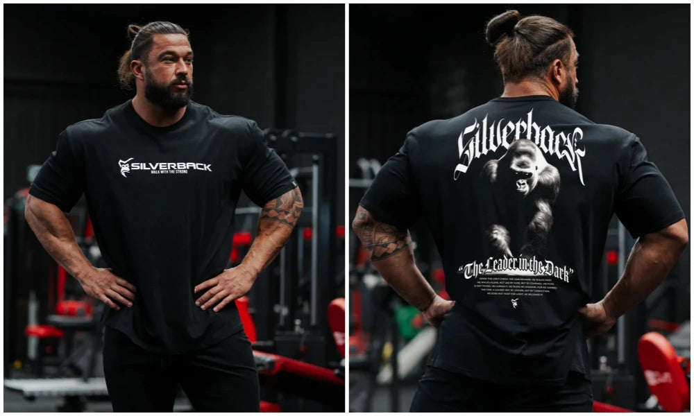 Apex Ritual – Oversized Gym T-Shirt – Loose Breathable Bodybuilding Fitness Tee