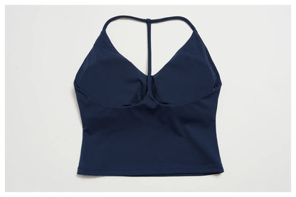 Apex Ritual – Yoga Tank Top Summer Women Deep-V – Fitness Shockproof Push Up Running Vest