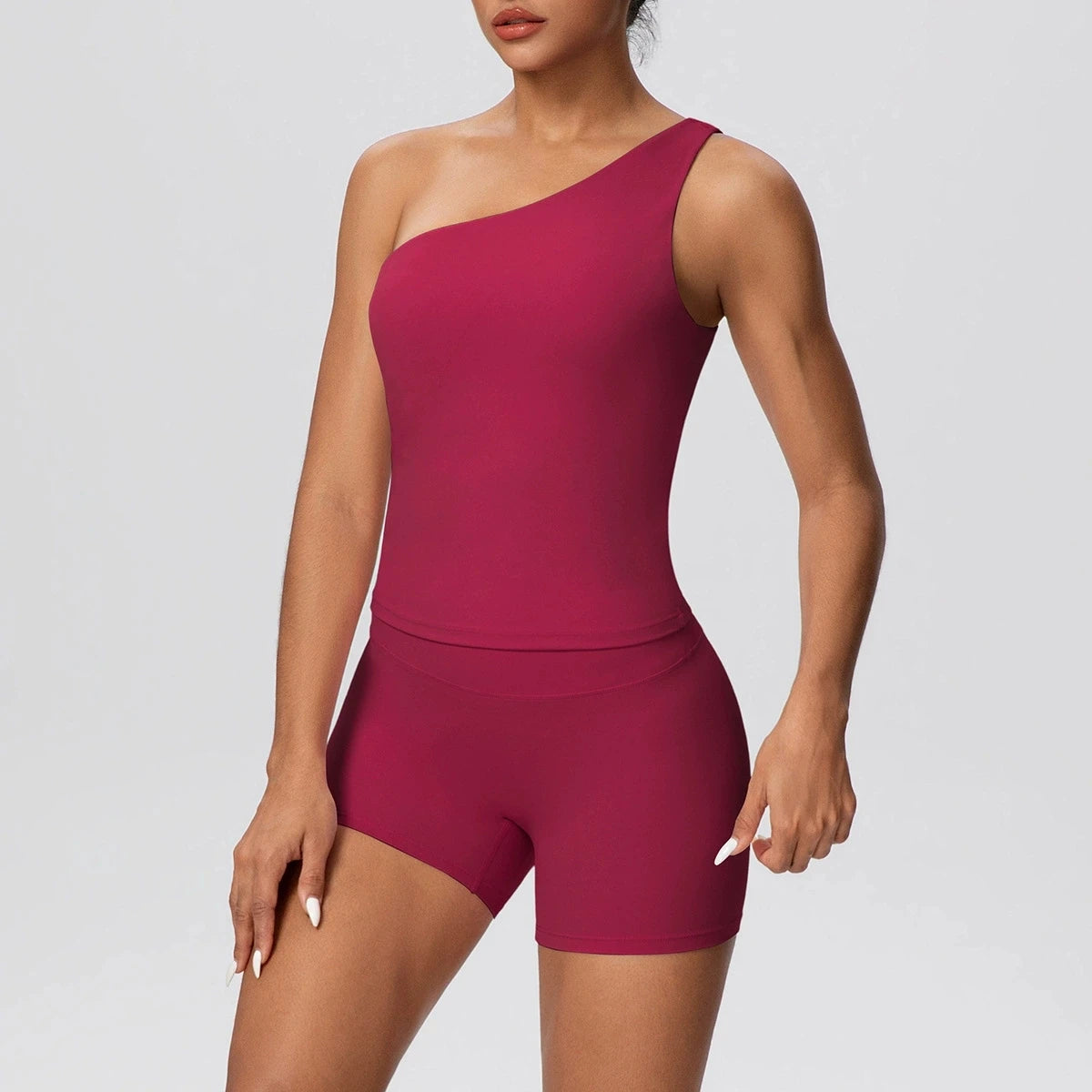 Apex Ritual Women's 2-Piece Sports Set – Push-Up Bra & Shorts