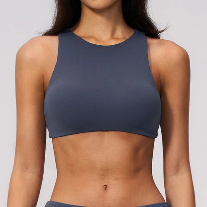 Apex Ritual – Hollow Back Sports Bra Women – Push Up Quick-Dry Fitness Yoga Underwear