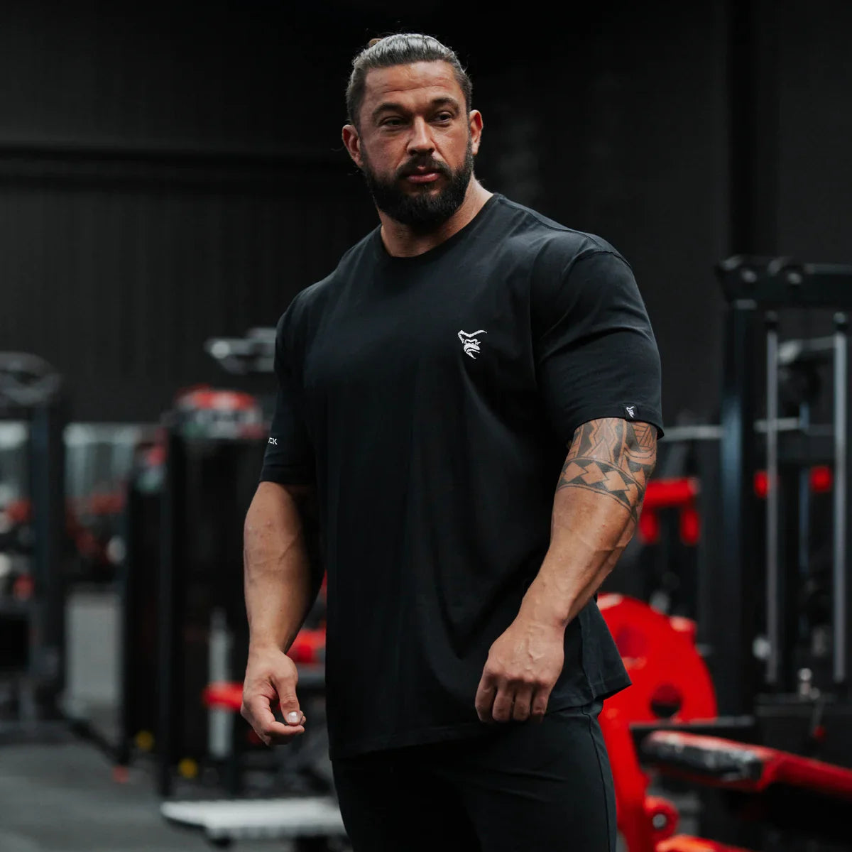 Apex Ritual – Oversized Gym T-Shirt – Loose Breathable Bodybuilding Fitness Tee