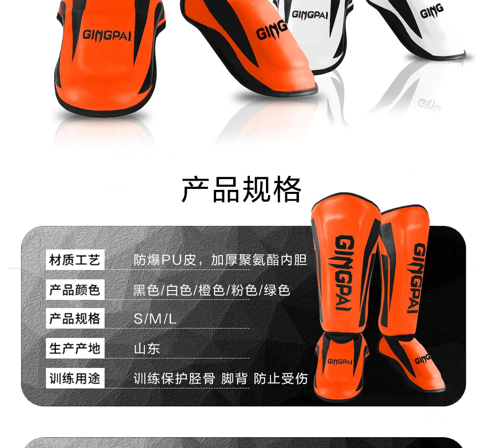 Apex Ritual – MMA & Muay Thai Boxing Shin Guards – Youth/Adult Instep Kickboxing Ankle Protector Pads