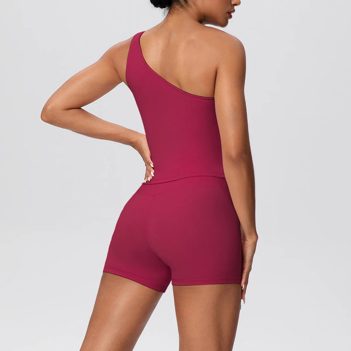 Apex Ritual Women's 2-Piece Sports Set – Push-Up Bra & Shorts