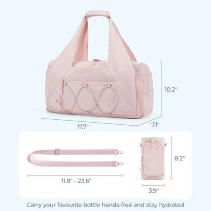Apex Ritual Women's Gym & Yoga Tote – Large Capacity with Wet/Dry Separation