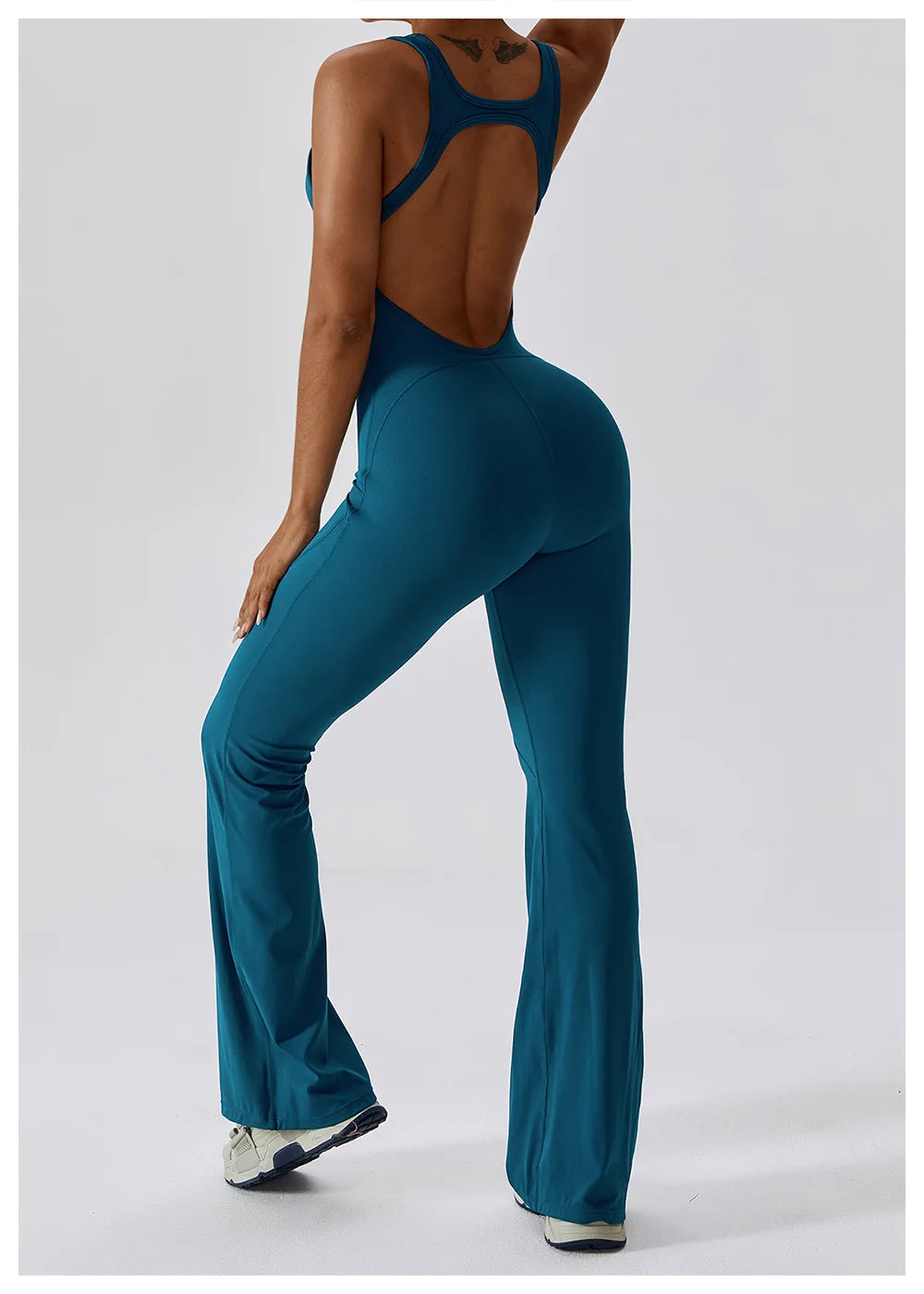 Apex Ritual – Women's One-Piece Gym Jumpsuit – Stretch Sports Bodysuit